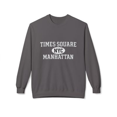 Time Square Manhattan Softstyle Fleece Crewneck Sweatshirt