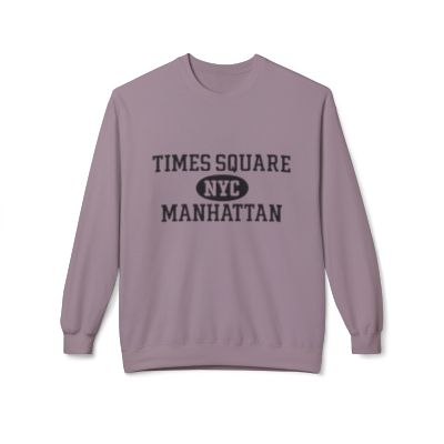 Time Square Manhattan Softstyle Fleece Crewneck Sweatshirt