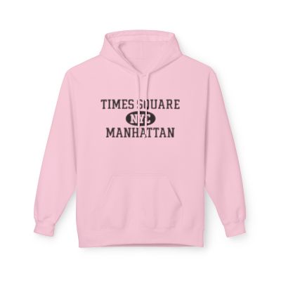 Time Square NYC Unisex Hoodie Manhattan Softstyle Fleece Crewneck