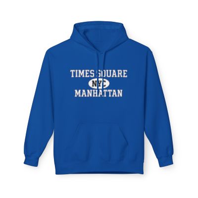 Time Square NYC Unisex Hoodie Manhattan Softstyle Fleece Crewneck