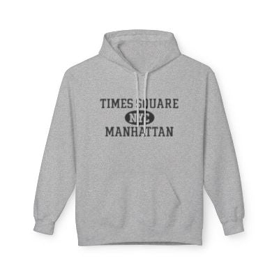 Time Square NYC Unisex Hoodie Manhattan Softstyle Fleece Crewneck
