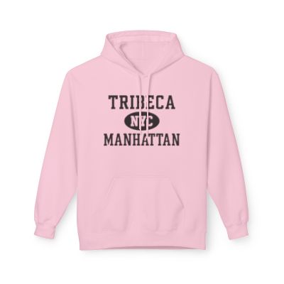 Tribeca NYC Unisex Hoodie Manhattan Softstyle Fleece Crewneck