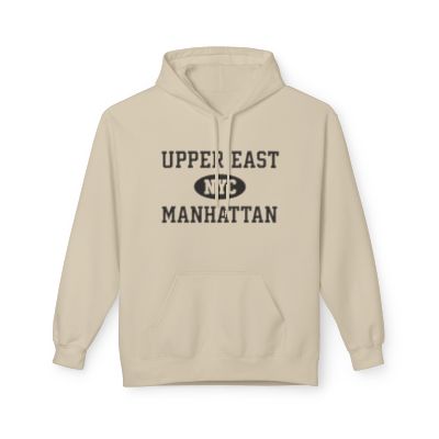 Upper East NYC Unisex Hoodie Manhattan Softstyle Fleece Crewneck