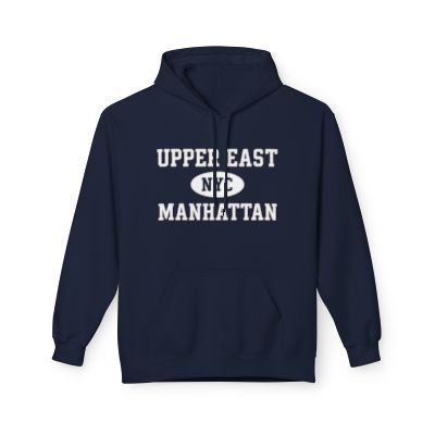 Upper East NYC Unisex Hoodie Manhattan Softstyle Fleece Crewneck