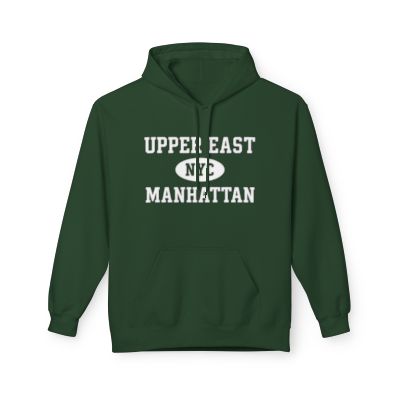 Upper East NYC Unisex Hoodie Manhattan Softstyle Fleece Crewneck