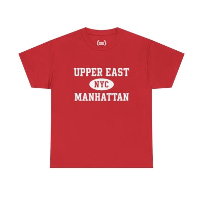 Upper East Manhattan Unisex T-Shirt –Collegiate Style