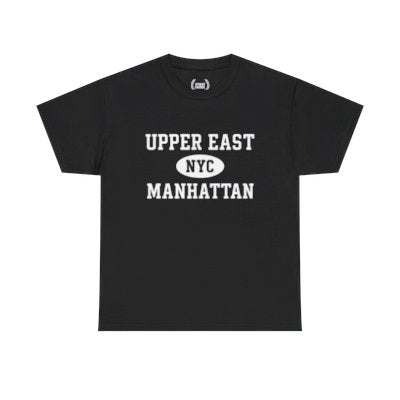 Upper East Manhattan Unisex T-Shirt –Collegiate Style