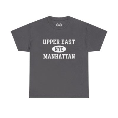 Upper East Manhattan Unisex T-Shirt –Collegiate Style