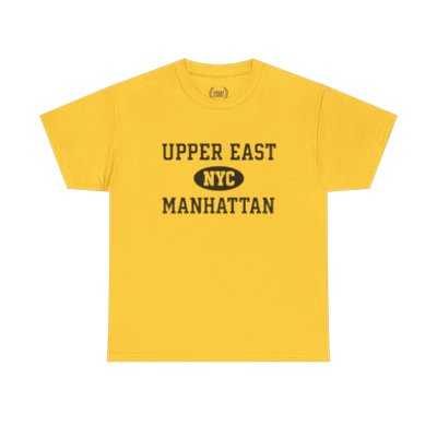 Upper East Manhattan Unisex T-Shirt –Collegiate Style