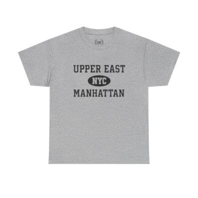 Upper East Manhattan Unisex T-Shirt –Collegiate Style