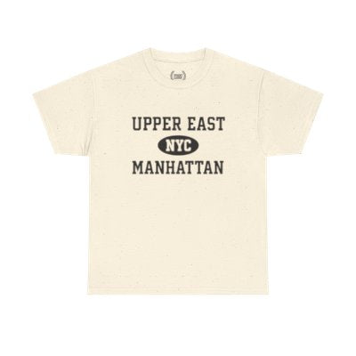 Upper East Manhattan Unisex T-Shirt –Collegiate Style