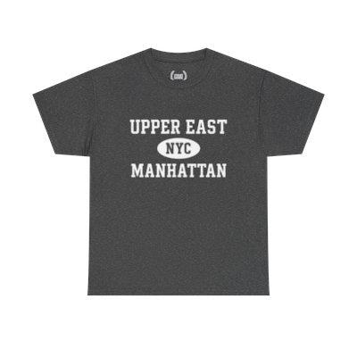 Upper East Manhattan Unisex T-Shirt –Collegiate Style