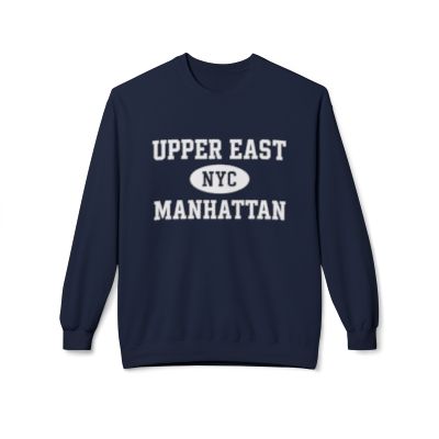 Upper East Manhattan Softstyle Fleece Crewneck Sweatshirt