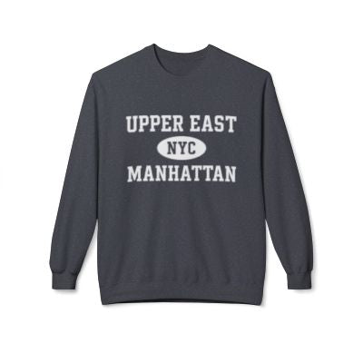Upper East Manhattan Softstyle Fleece Crewneck Sweatshirt