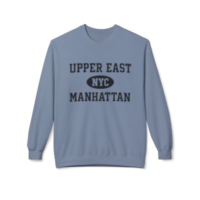 Upper East Manhattan Softstyle Fleece Crewneck Sweatshirt