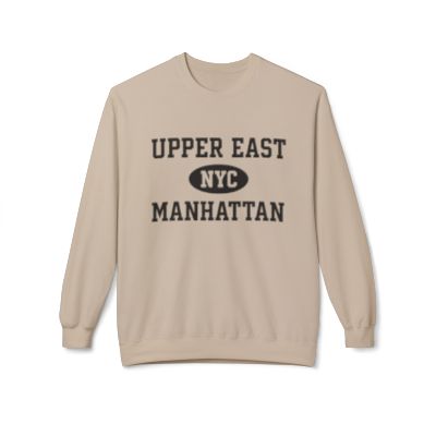 Upper East Manhattan Softstyle Fleece Crewneck Sweatshirt
