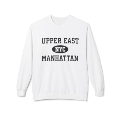 Upper East Manhattan Softstyle Fleece Crewneck Sweatshirt