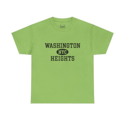 Washington Heights Manhattan Unisex T-Shirt –Collegiate Style