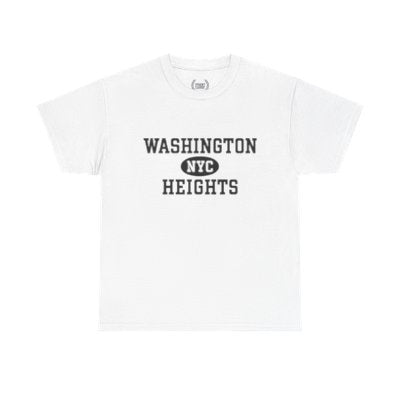 Washington Heights Manhattan Unisex T-Shirt –Collegiate Style