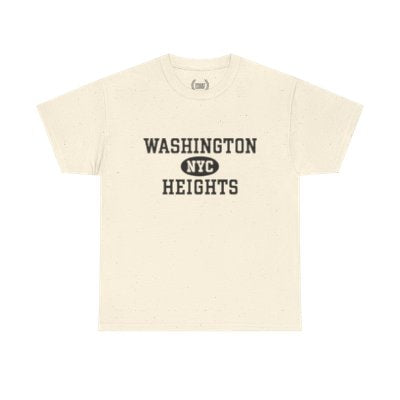 Washington Heights Manhattan Unisex T-Shirt –Collegiate Style