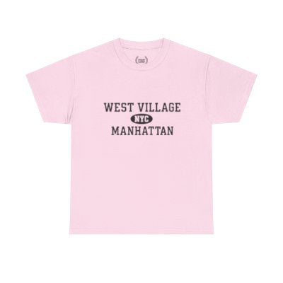 West Village Manhattan Unisex T-Shirt –Collegiate Style