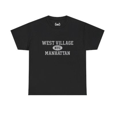 West Village Manhattan Unisex T-Shirt –Collegiate Style