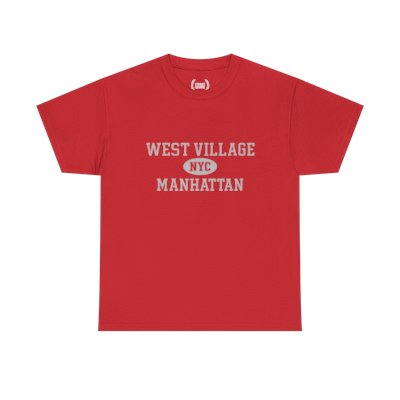 West Village Manhattan Unisex T-Shirt –Collegiate Style