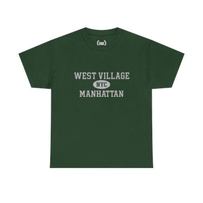 West Village Manhattan Unisex T-Shirt –Collegiate Style