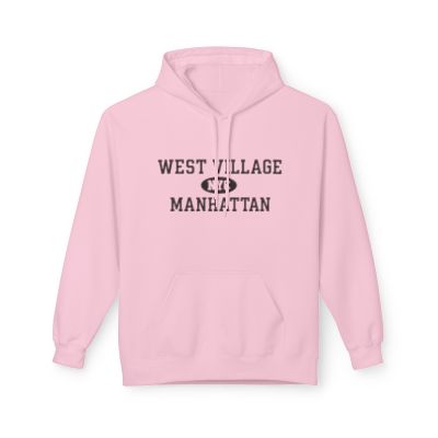 West Village NYC Unisex Hoodie Manhattan Softstyle Fleece Crewneck