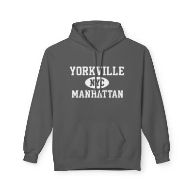 Yorkville NYC Unisex Hoodie Manhattan Softstyle Fleece Crewneck