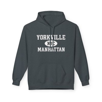 Yorkville NYC Unisex Hoodie Manhattan Softstyle Fleece Crewneck