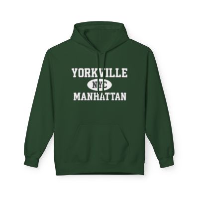 Yorkville NYC Unisex Hoodie Manhattan Softstyle Fleece Crewneck
