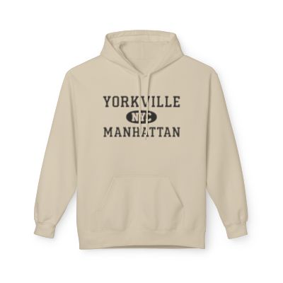 Yorkville NYC Unisex Hoodie Manhattan Softstyle Fleece Crewneck