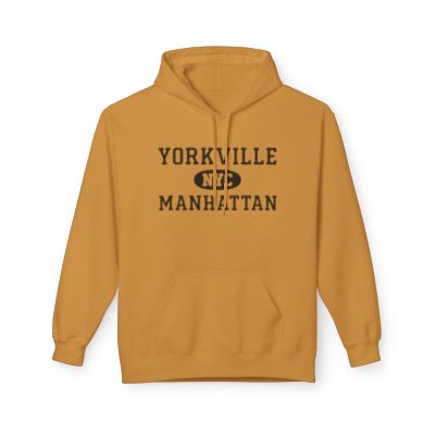 Yorkville NYC Unisex Hoodie Manhattan Softstyle Fleece Crewneck