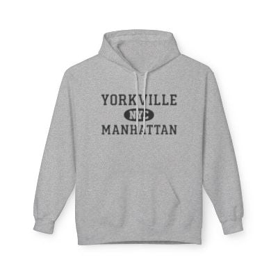 Yorkville NYC Unisex Hoodie Manhattan Softstyle Fleece Crewneck