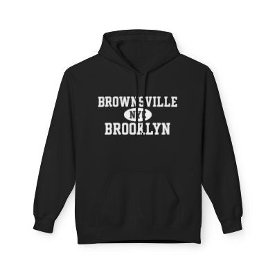 Brownsville NYC Unisex Hoodie Brooklyn Softstyle Fleece Crewneck