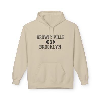 Brownsville NYC Unisex Hoodie Brooklyn Softstyle Fleece Crewneck