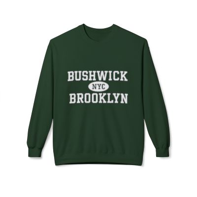Bushwick Brooklyn Softstyle Fleece Crewneck Sweatshirt