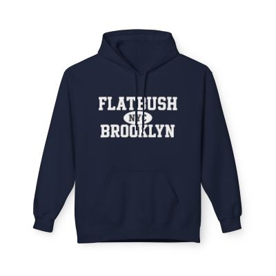 Flatbush NYC Unisex Hoodie Brooklyn Softstyle Fleece Crewneck