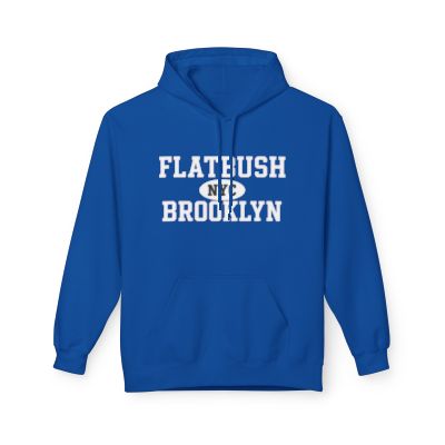 Flatbush NYC Unisex Hoodie Brooklyn Softstyle Fleece Crewneck