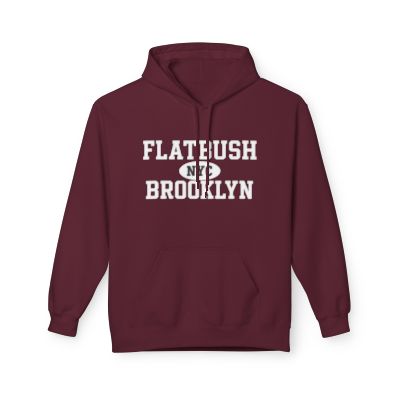 Flatbush NYC Unisex Hoodie Brooklyn Softstyle Fleece Crewneck
