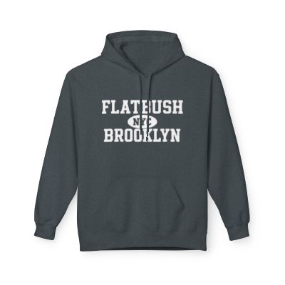 Flatbush NYC Unisex Hoodie Brooklyn Softstyle Fleece Crewneck