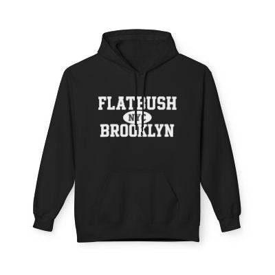 Flatbush NYC Unisex Hoodie Brooklyn Softstyle Fleece Crewneck