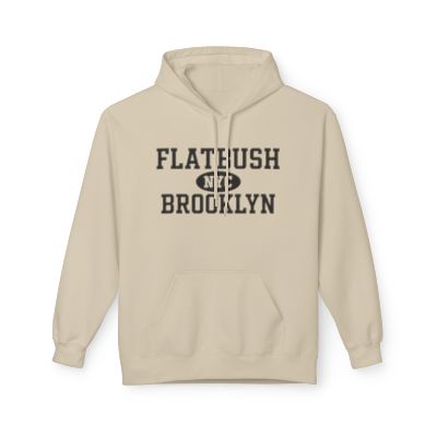Flatbush NYC Unisex Hoodie Brooklyn Softstyle Fleece Crewneck