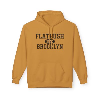 Flatbush NYC Unisex Hoodie Brooklyn Softstyle Fleece Crewneck