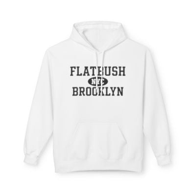 Flatbush NYC Unisex Hoodie Brooklyn Softstyle Fleece Crewneck